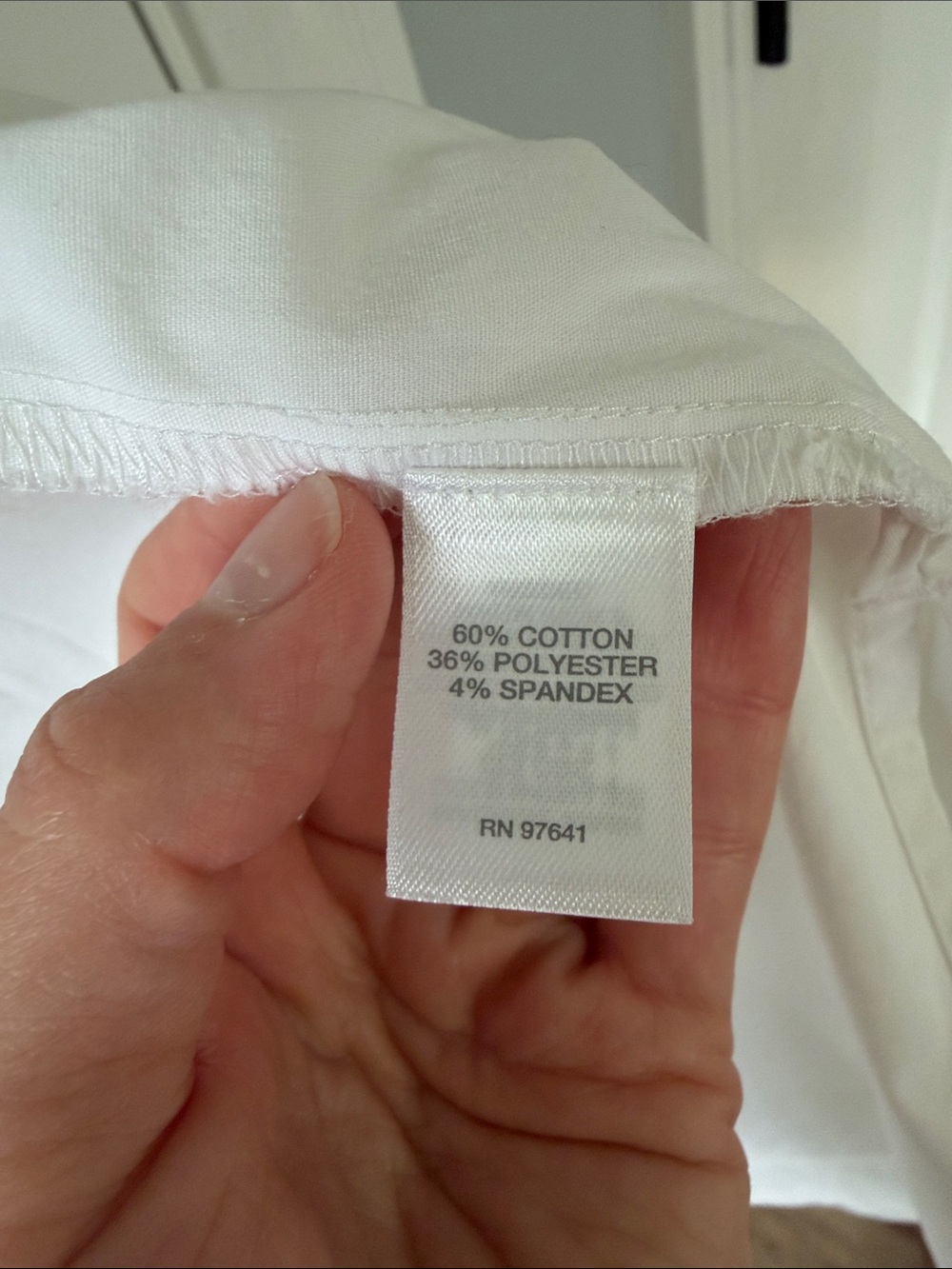 J. Jill White Women's Button-Up Shirt Blouse - Picture 4 of 5